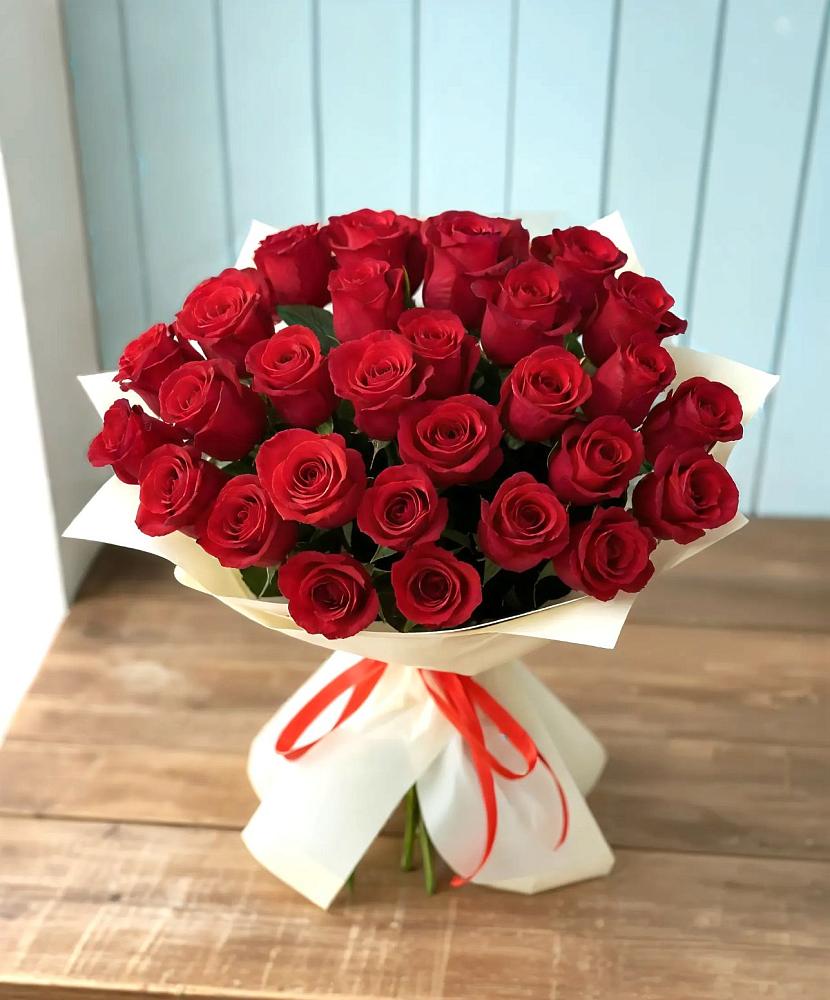 Букет 29 Красных роз в Хасавюрте