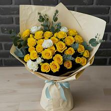 Букет цветов из:  Розы в Хасавюрте