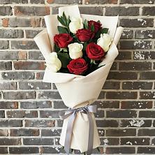 Букет цветов из:  Розы в Хасавюрте