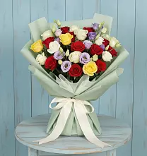 Букет цветов из:  Розы в Хасавюрте
