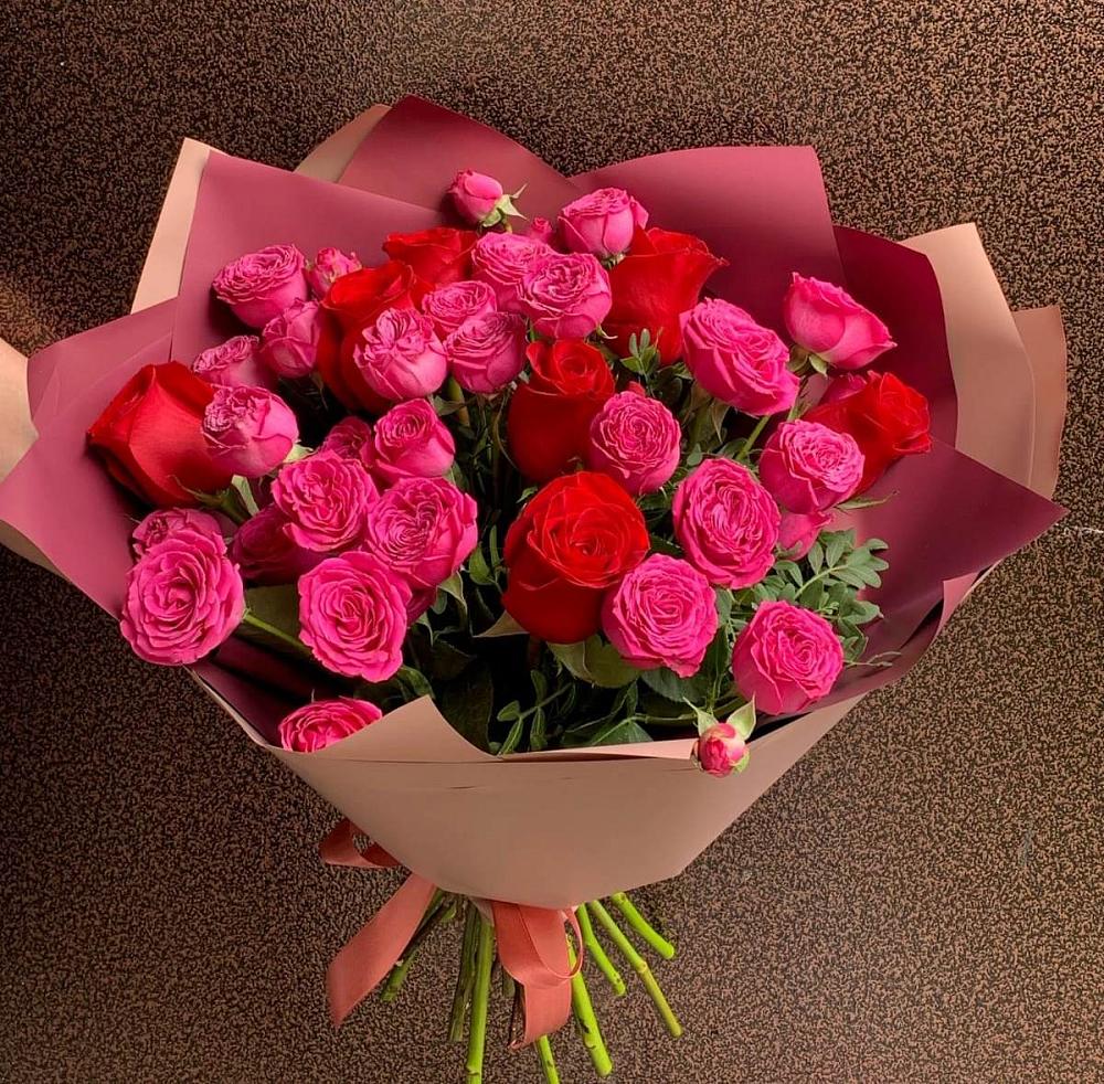 Букет В объятьях нежности в Хасавюрте