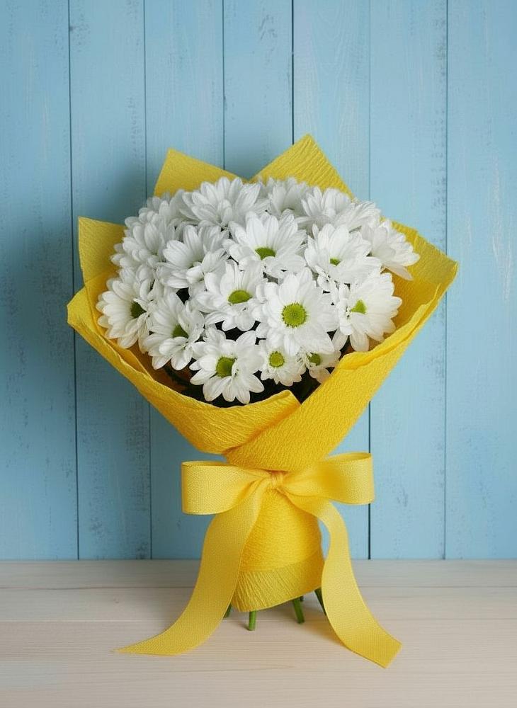 Букет цветов из: Хризантемы в Хасавюрте