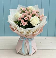 Букет цветов из:  Розы в Хасавюрте