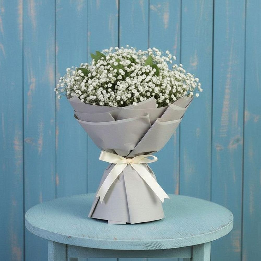 Букет цветов из: Гипсофила в Хасавюрте