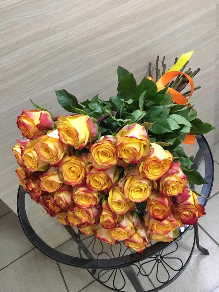 Букет Желтые розы в Хасавюрте