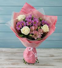 Букет цветов из:  Герберы в Хасавюрте