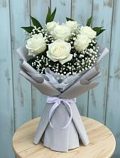 Букет цветов из:  Розы в Хасавюрте