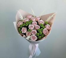 Букет цветов из:  Розы и Хризантемы в Хасавюрте