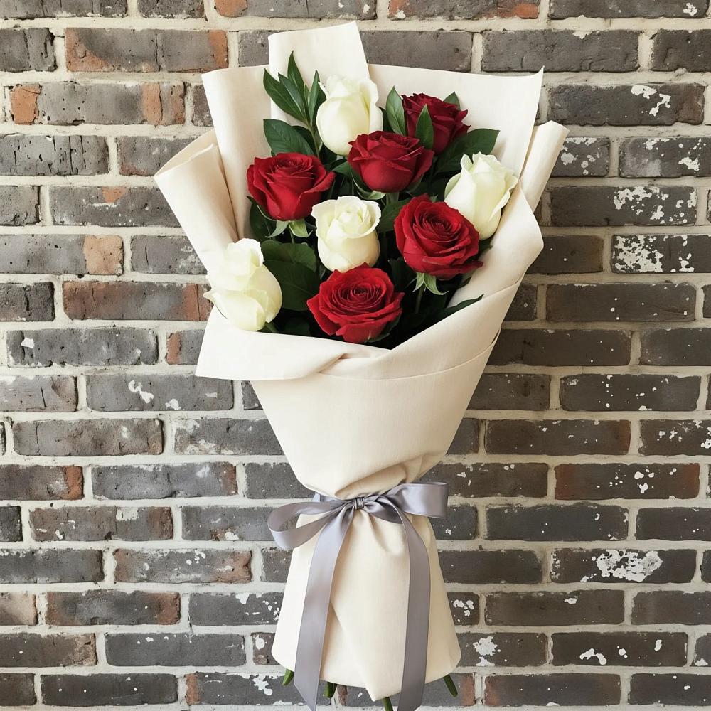 Букет цветов из: Розы в Хасавюрте