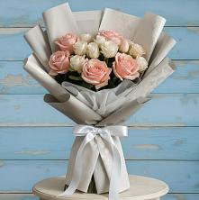 Букет цветов из:  Розы в Хасавюрте