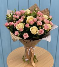 Букет цветов из:  Розы в Хасавюрте
