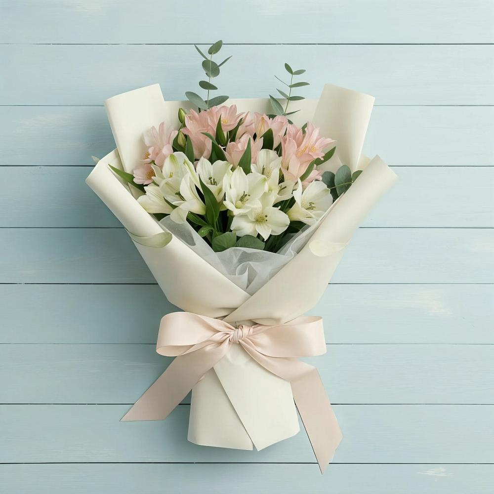 Букет цветов из: Альстромерии в Хасавюрте