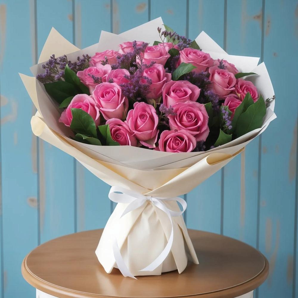 Букет цветов из: Розы в Хасавюрте