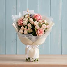 Букет цветов из:  Розы в Хасавюрте