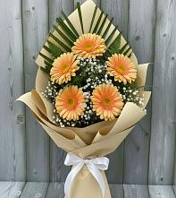 Букет цветов из:  Герберы #REPLACE_PRED# Хасавюрте