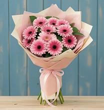 Букет цветов из:  Герберы в Хасавюрте